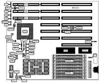 CHAINTECH COMPUTER COMPANY, LTD. &nbsp; VESA MAINBOARD SIS 486 (REV. 2)