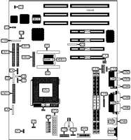 SIEMENS NIXDORF &nbsp; SYSTEM BOARD D1042