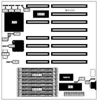 UNIDENTIFIED &nbsp; 80486SX/DX MOTHERBOARD