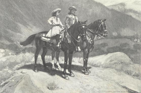 &ldquo;Buffalo Bill took me on Soldier Boy to
Thunder-Bird&rsquo;s Camp&rdquo;