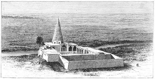 Het graf van Dani&euml;l. (Blz. 231.)