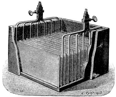  FIG. 1.&mdash;ARNOULD & TAMINE'S ACCUMULATOR.