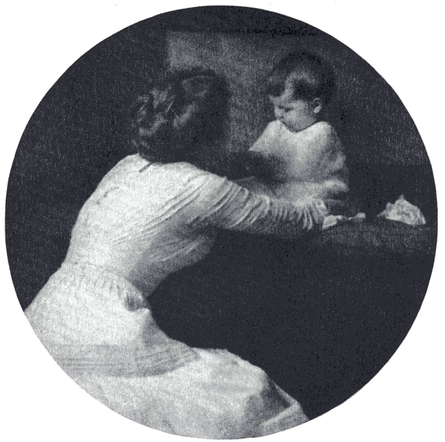 [&ldquo;The world bows
down to a Mother and her Child&mdash;and the Mother herself is at the feet of
the Child.&rdquo;]