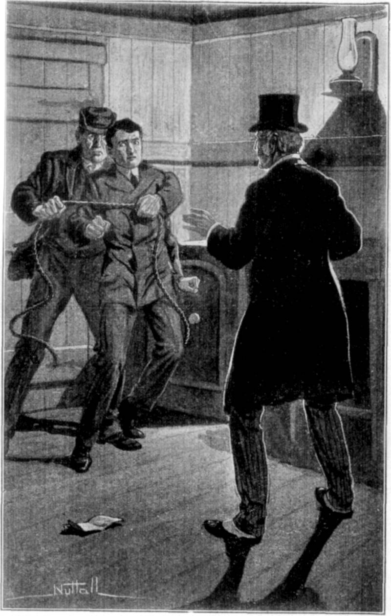 A PIECE OF ROPE WAS LOOPED DEFTLY ABOUT BART'S ARMS.
Bart Stirling's Road to Success      Page 217