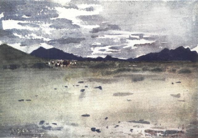 A GLIMPSE OF THE ATLAS MOUNTAINS