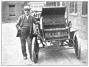 FIG. 240.&mdash;Thomas Edison, one of the foremost
electrical inventors of the present day.