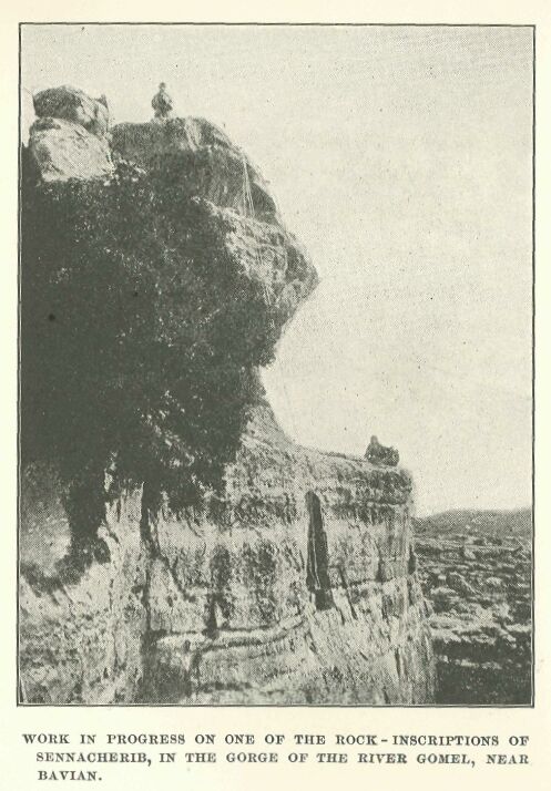 413.jpg Work in Progress on One of the Rock-inscriptions
Of Sennacherib 
