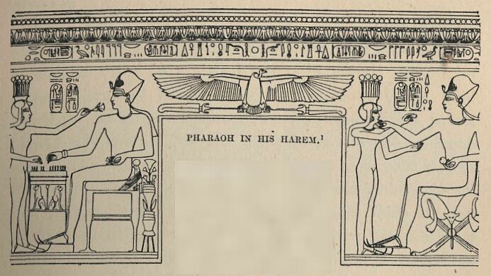037.jpg Pharaoh in his Harem 
