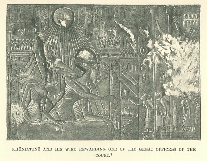 098.jpg Kh�niaton� and his Wife Rewarding One of The Great Officers of the Court 