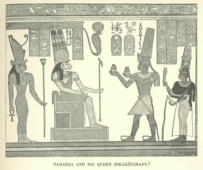 139.jpg Taharqa and his Queen Dikah�tamanu 