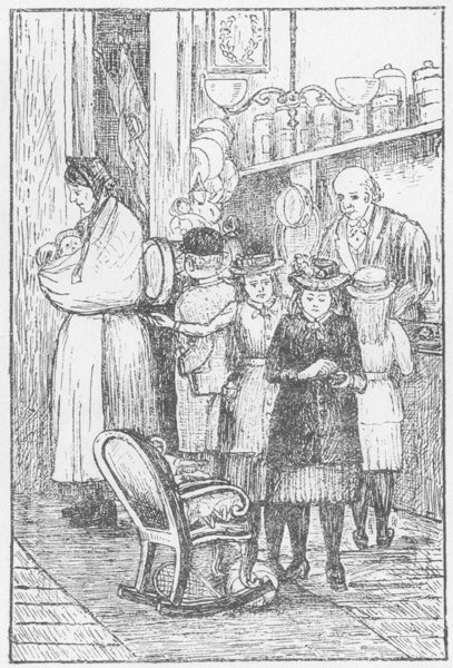 "Give it to the poor woman with the sick baby," whispered
Effie&mdash;p. 23.