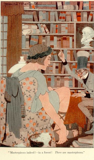 "Masterpieces indeed!&mdash;in a forest!  There are masterpieces."