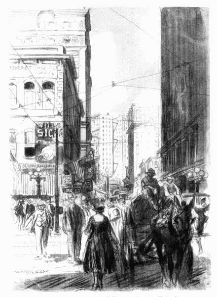 The office buildings are city office buildings, and are sufficiently numerous to
look very much at home