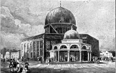 THE MOSQUE OF OMAR

Situated in Jerusalem, on Mt. Moriah,
the site of Solomon's Temple.