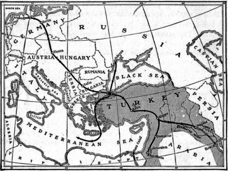 CONSTANTINOPLE THE KEY CITY OF THE WORLD

The cross on which the peace of the
world has been crucified.