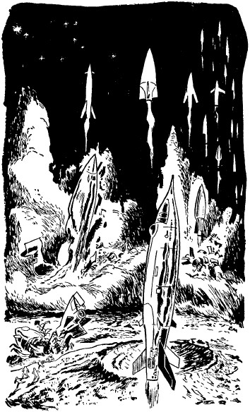 _"Hasn't anybody figured out why four hundred ships
crashed in landing?" Strong asked._