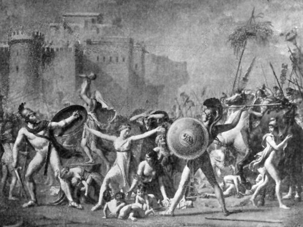 FIG. 60.&mdash;DAVID. THE SABINES. LOUVRE.