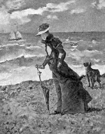 FIG. 80.&mdash;ALFRED STEVENS. ON THE BEACH.