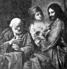 FIG. 102.&mdash;WEST. PETER DENYING CHRIST. HAMPTON CT.