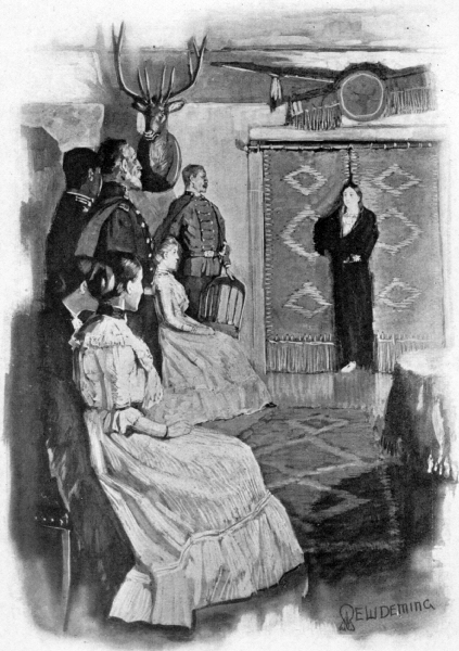 "Hush! She's coming"&mdash;She was there