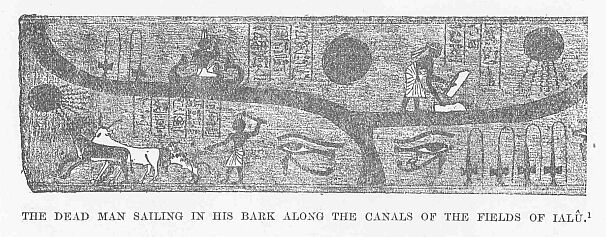 278.jpg the Dead Man Sailing in his Bark Along The Canals Of the Fields of Ialit. 1 