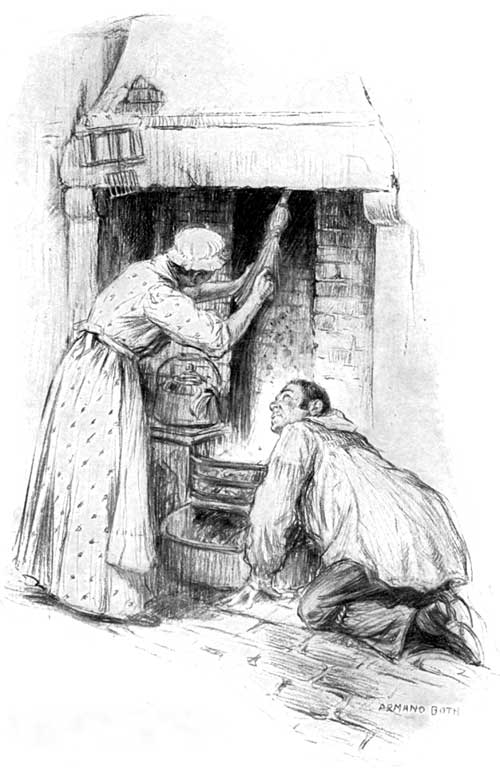 "I've only bin and drove 'im further up," said Mrs.
Beale.