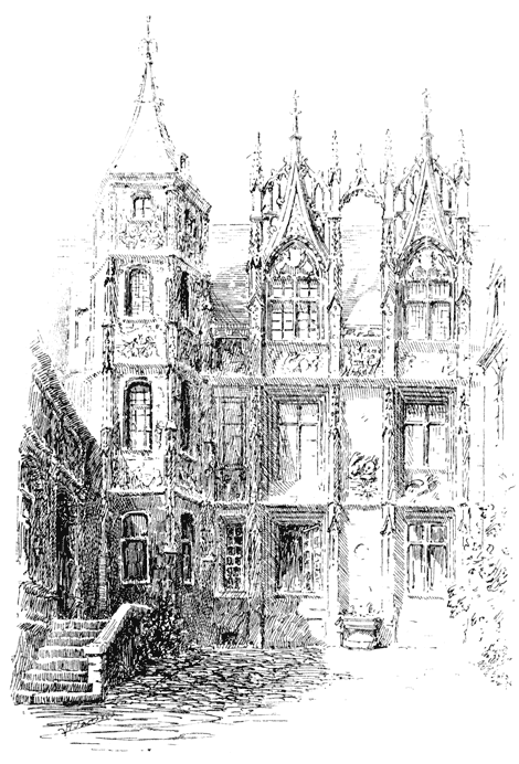 INNER FA&Ccedil;ADE OF THE MAISON BOURGTHEROULDE