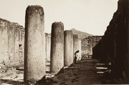 Grand Palais, &agrave; Mitla, grande salle.