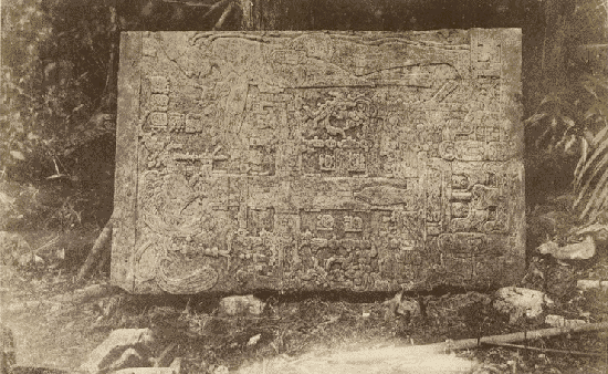 Pierre de la Croix, &agrave; Palenque.