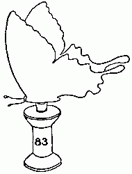 Fig. 83&mdash;It will fly from the spool.