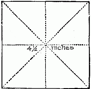 Fig. 246&mdash;Green square for calyx.