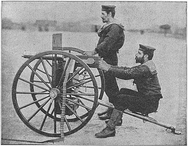 Types of Arms&mdash;The Maxim Gun. Photo by Gregory,
London