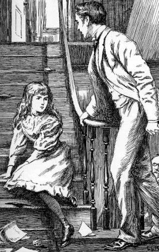 Up rushed two or three ... men, Cousin Cosmo the
first.&mdash;P. 160.