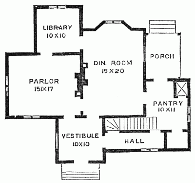 Fig. 51.&mdash;First Floor.
