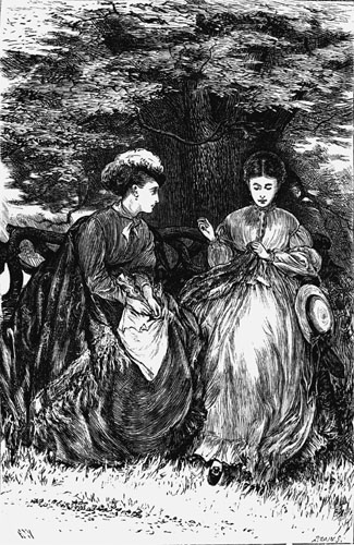 "You should give him an answer,
      dear, one way or the other."