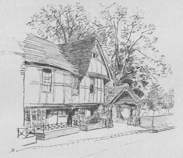 Ye Old Church Stile House, Cobham, A.D. 1432,
restored 1635.