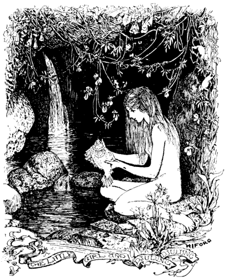 
The little girl and Djulung djulung.