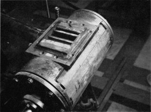 Figures 25 and 26.&mdash;Cylinder with valve box removed, showing valve face.