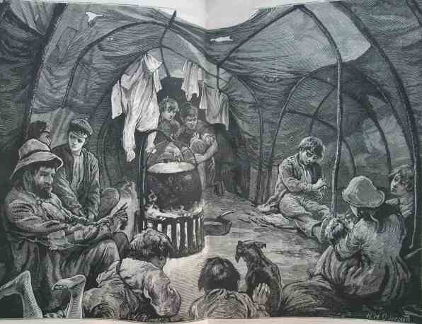A Gipsy Tent for Two Men, their Wives, and Eleven Children, and
in which &ldquo;Deliverance&rdquo; was born