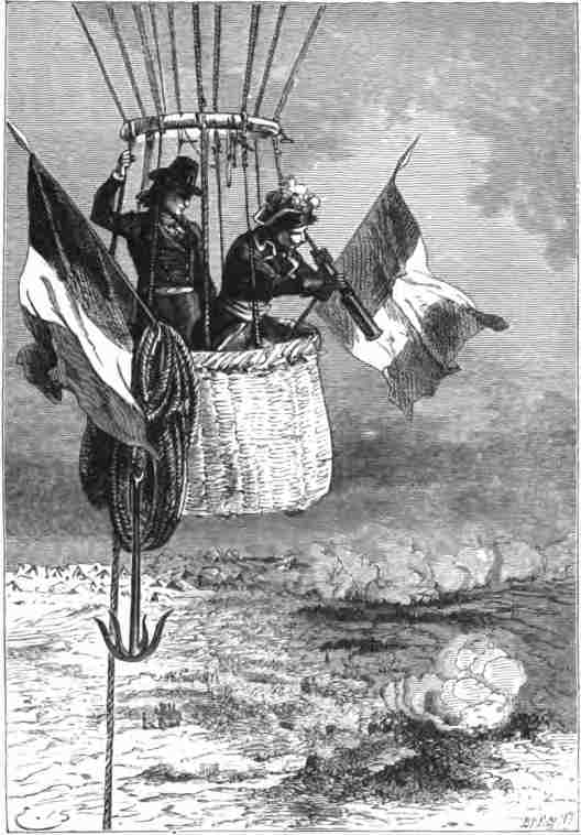 'He continued his observations for seven or eight
hours with General Morlot'