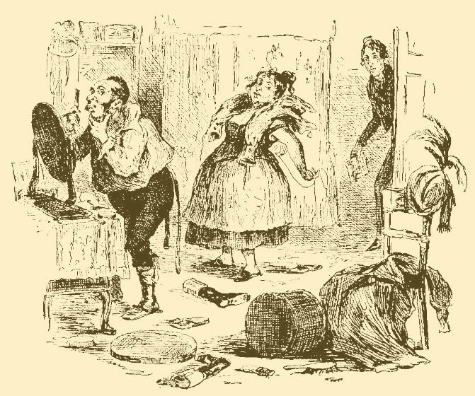 Mr. Blake&rsquo;s Dressing Room. 