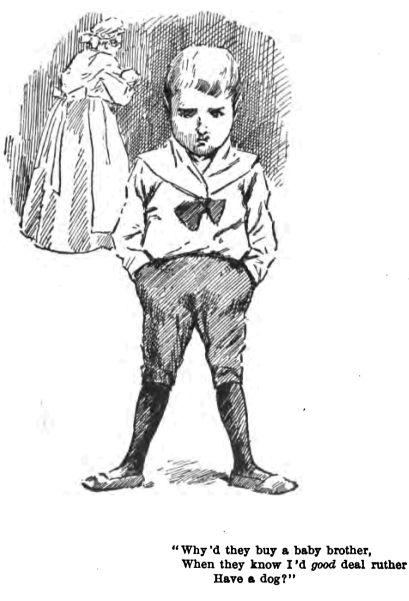 'Why'd they buy a baby brother.'
