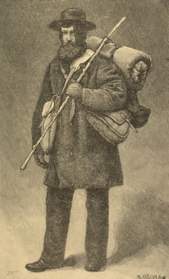 JAMES GILMOUR EQUIPPED FOR HIS WALKING EXPEDITION IN
MONGOLIA IN FEBRUARY 1884
