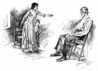 Jes hear my wife light into me&mdash;ongratefulest o' men!