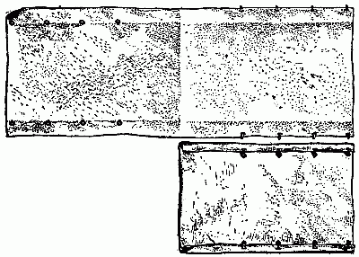 Tarpaulin,
Open and Folded.