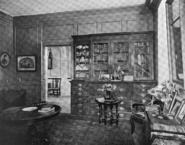 Plate XLVIII.&mdash;Living Room, Warner House.