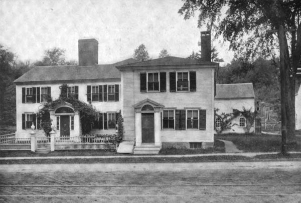 Plate LVII.&mdash;The Savory House, Groveland, Mass.