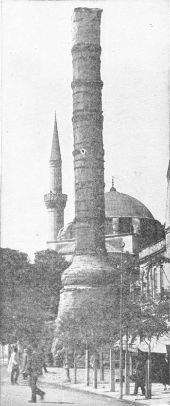 CONSTANTINE&rsquo;S PILLAR, CONSTANTINOPLE