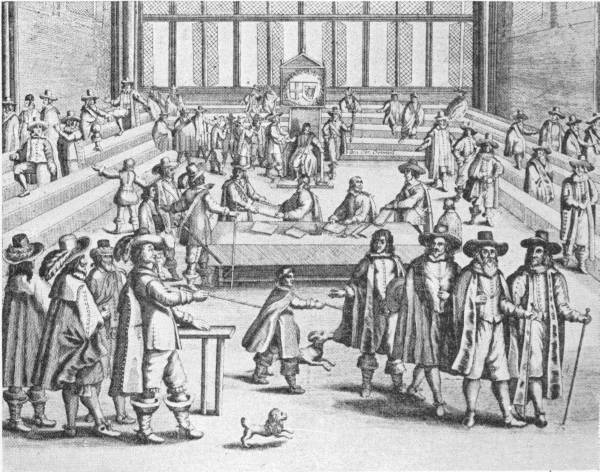 CROMWELL DISSOLVES THE LONG PARLIAMENT AND SO BECOMES AUTOCRAT
 OF THE ENGLISH REPUBLIC