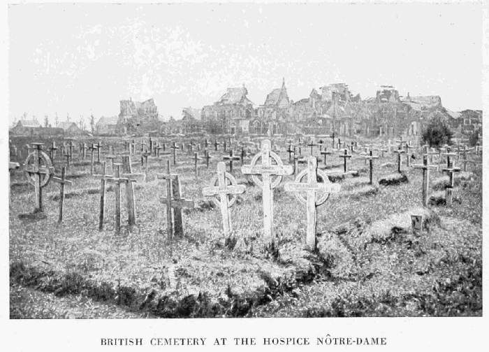 BRITISH CEMETERY AT THE HOSPICE N�TRE-DAME